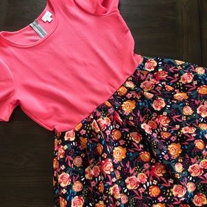 LLR Amelia Dress with gorgeous floral bottom 🌷